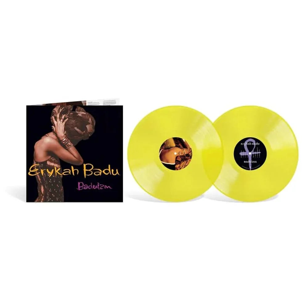 ERYKAH BADU 'BADUIZM' 2LP (Translucent Lemon Yellow Vinyl)