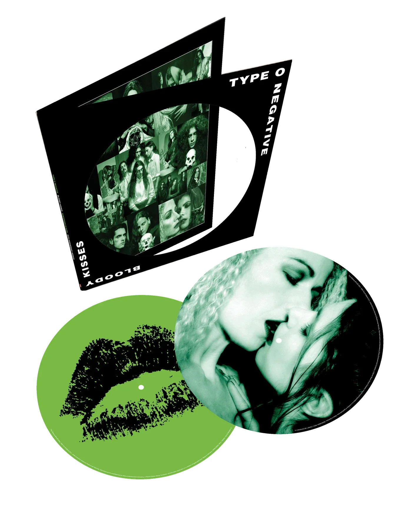 TYPE O NEGATIVE 'BLOODY KISSES: SUSPENDED IN DUSK' 2LP (Picture Disc)