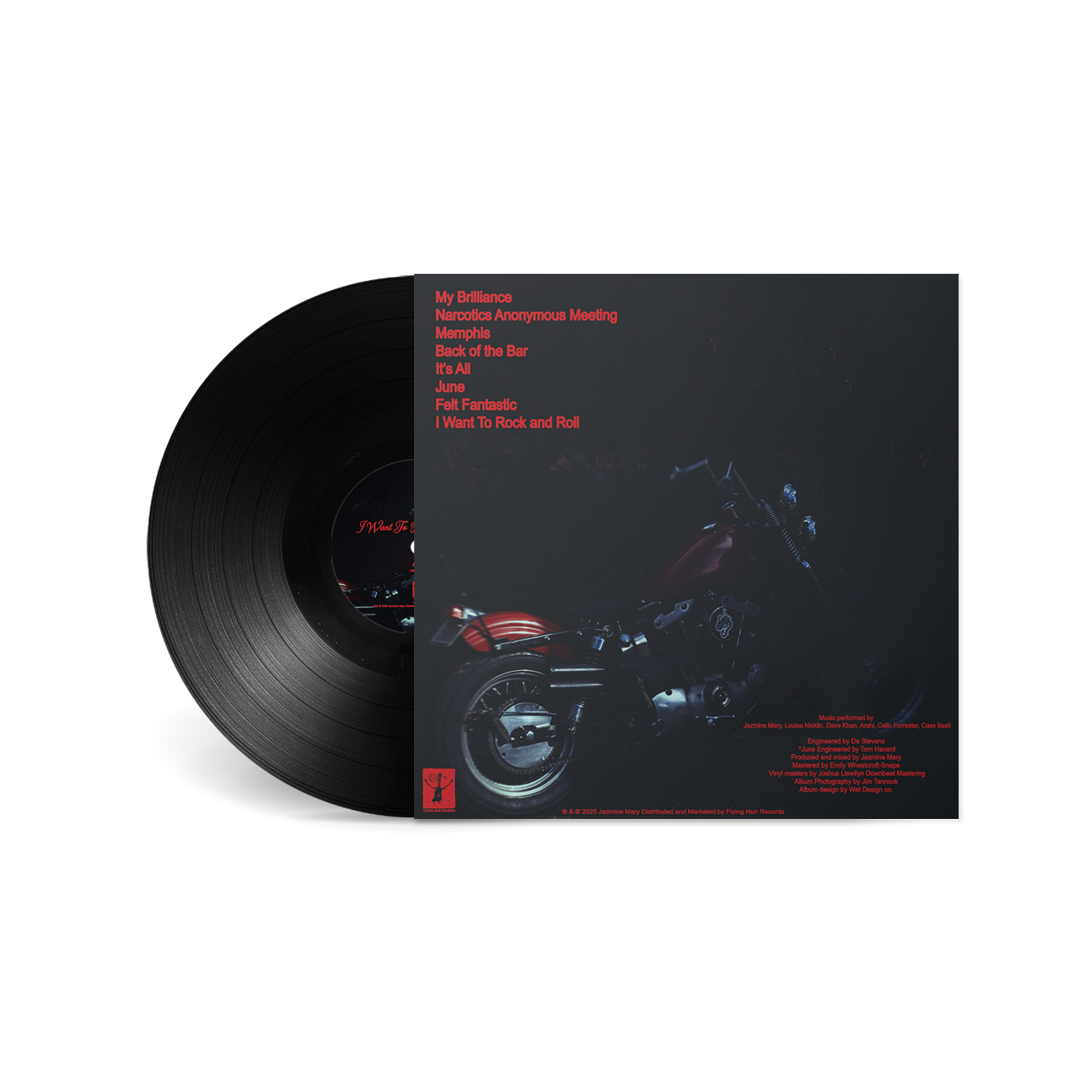 Jazmine Mary - I Want To Rock And Roll (Vinyl)