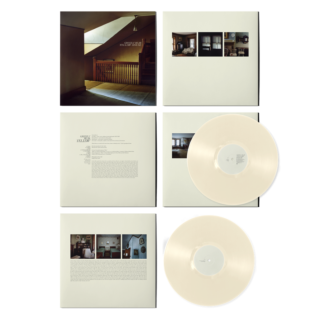 GRIZZLY BEAR 'YELLOW HOUSE' 2LP (Cream White Vinyl)