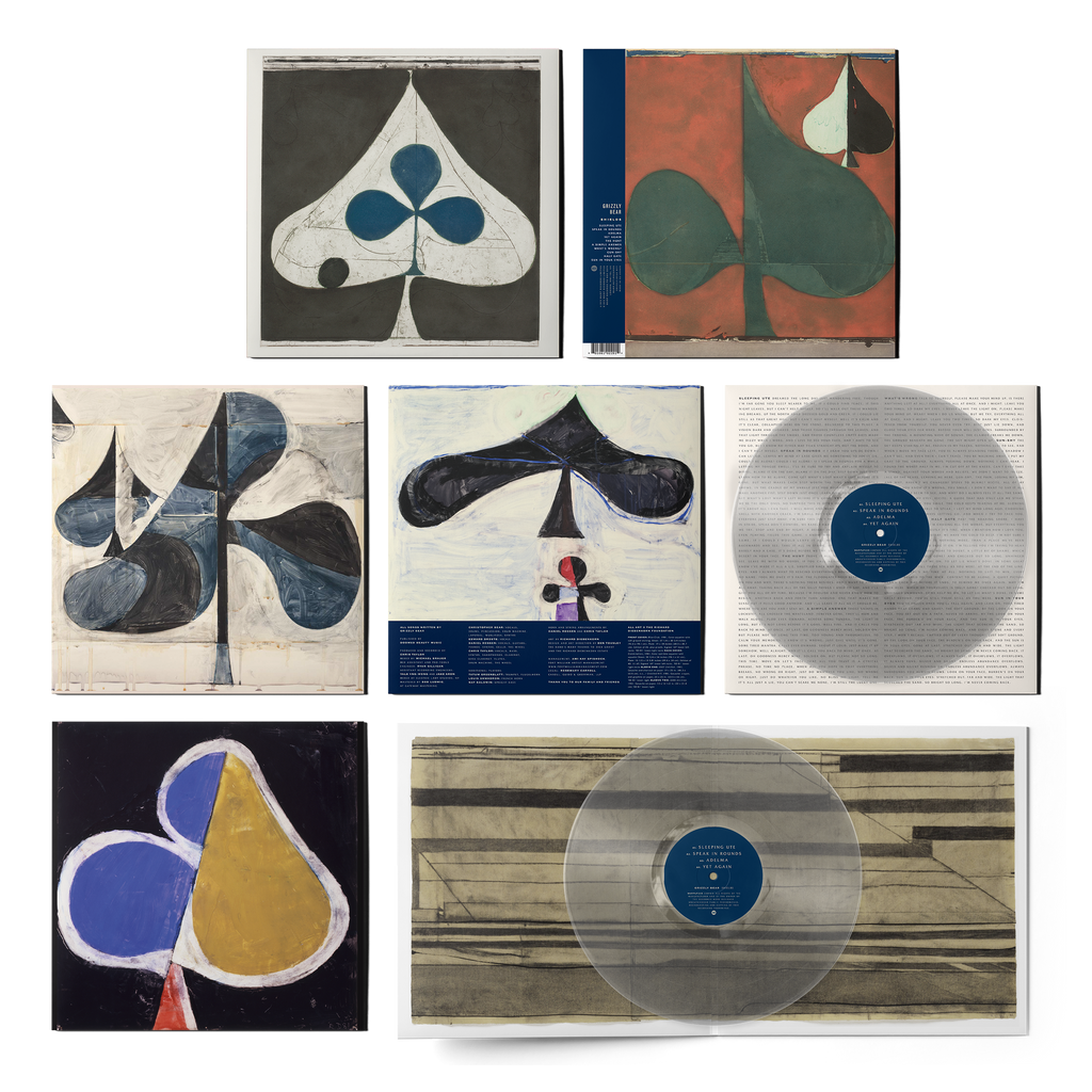 GRIZZLY BEAR 'SHIELDS' 2LP (Transparent Vinyl)