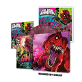 GWAR: 'THE RETURN OF GOR GOR' SIGNED PLATINUM EDITION COMIC BOOK + 'THE RETURN OF GOR GOR' LP - LTD. - FRUIT PUNCH