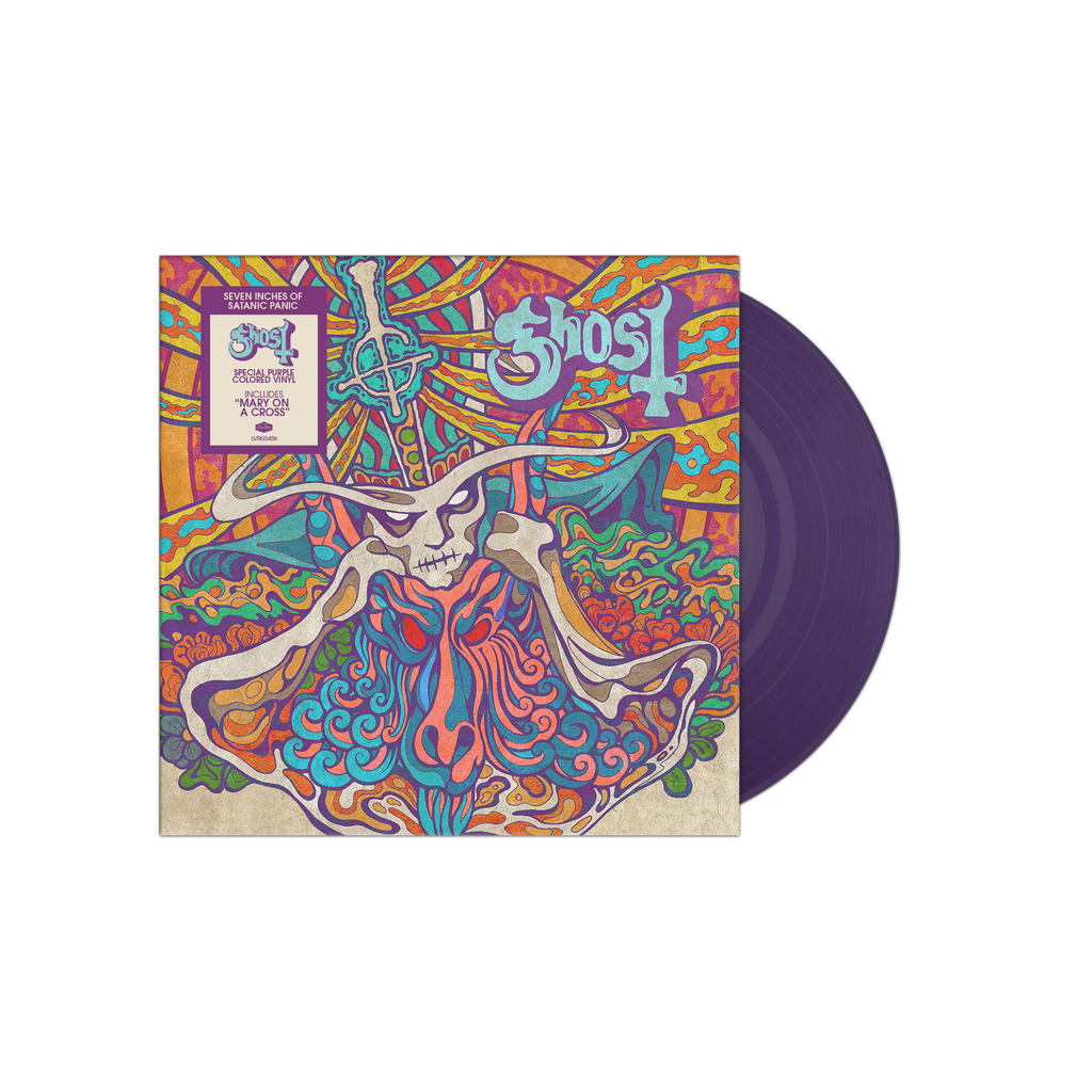 GHOST 'SEVEN INCHES OF SATANIC PANIC' 7" SINGLE (Purple Vinyl)