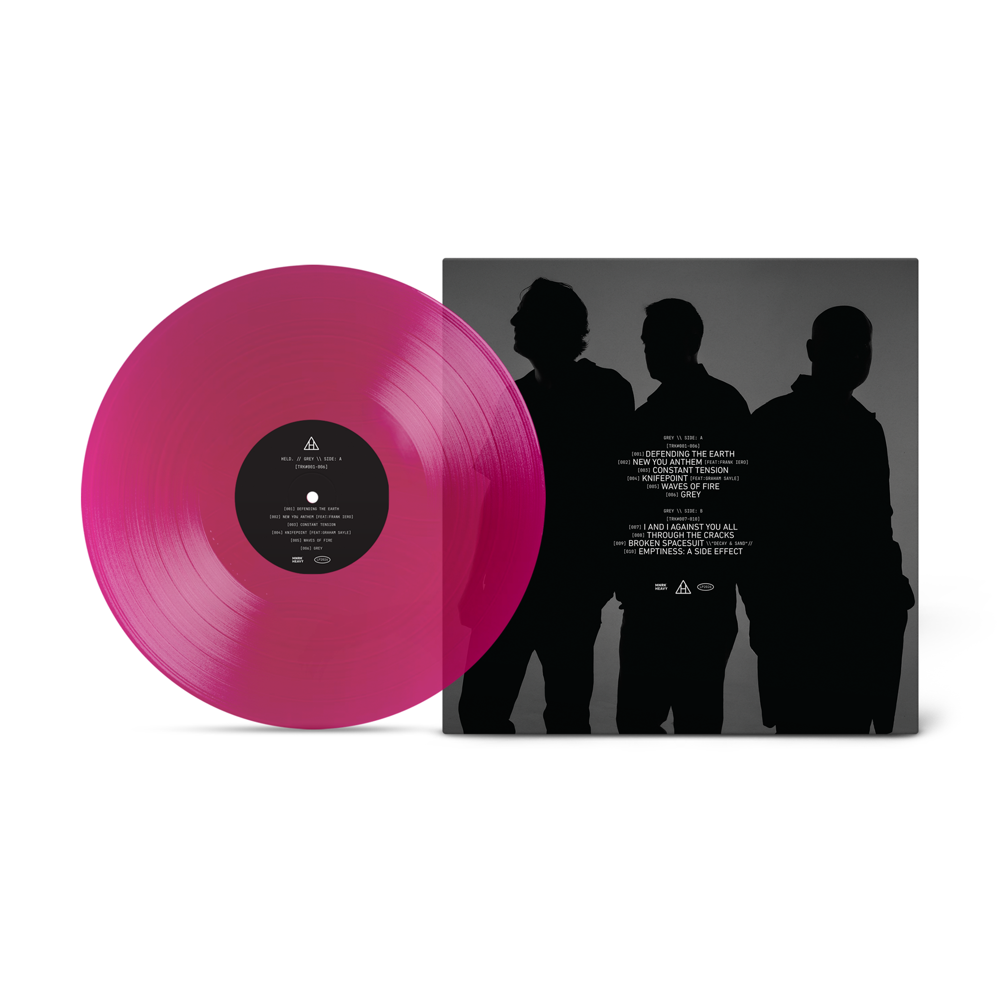 HELD. 'GREY' LP (New You Anthem Vinyl)