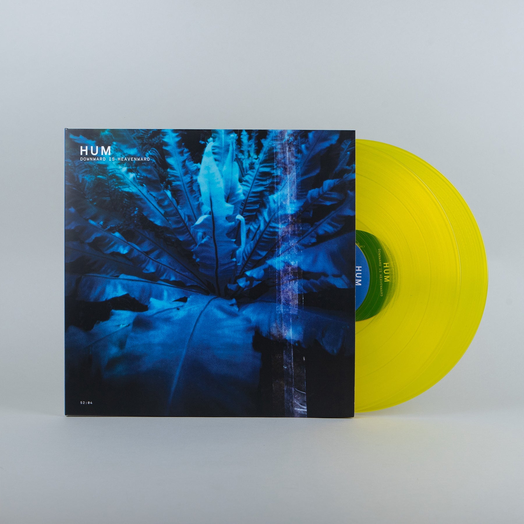 HUM 'DOWNWARD IS HEAVENWARD' 2LP (Clear Yellow Vinyl)