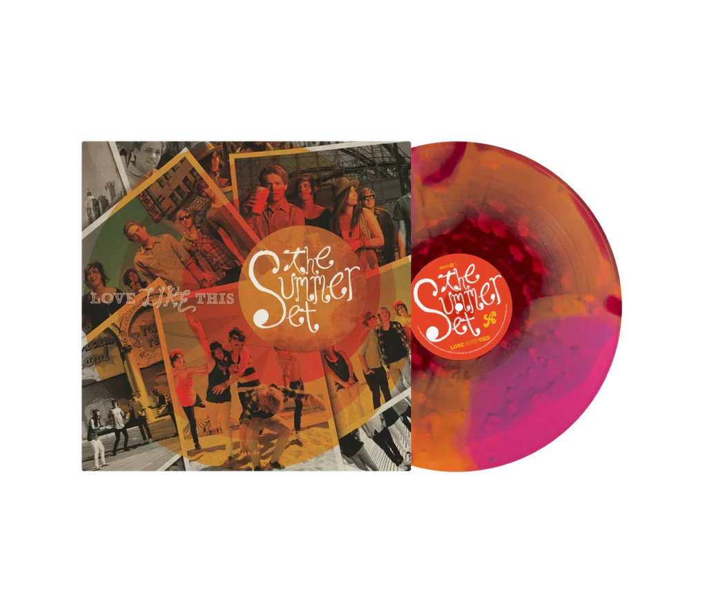 THE SUMMER SET 'LOVE LIKE THIS' LP (Red/Pink/Orange Smash Vinyl)
