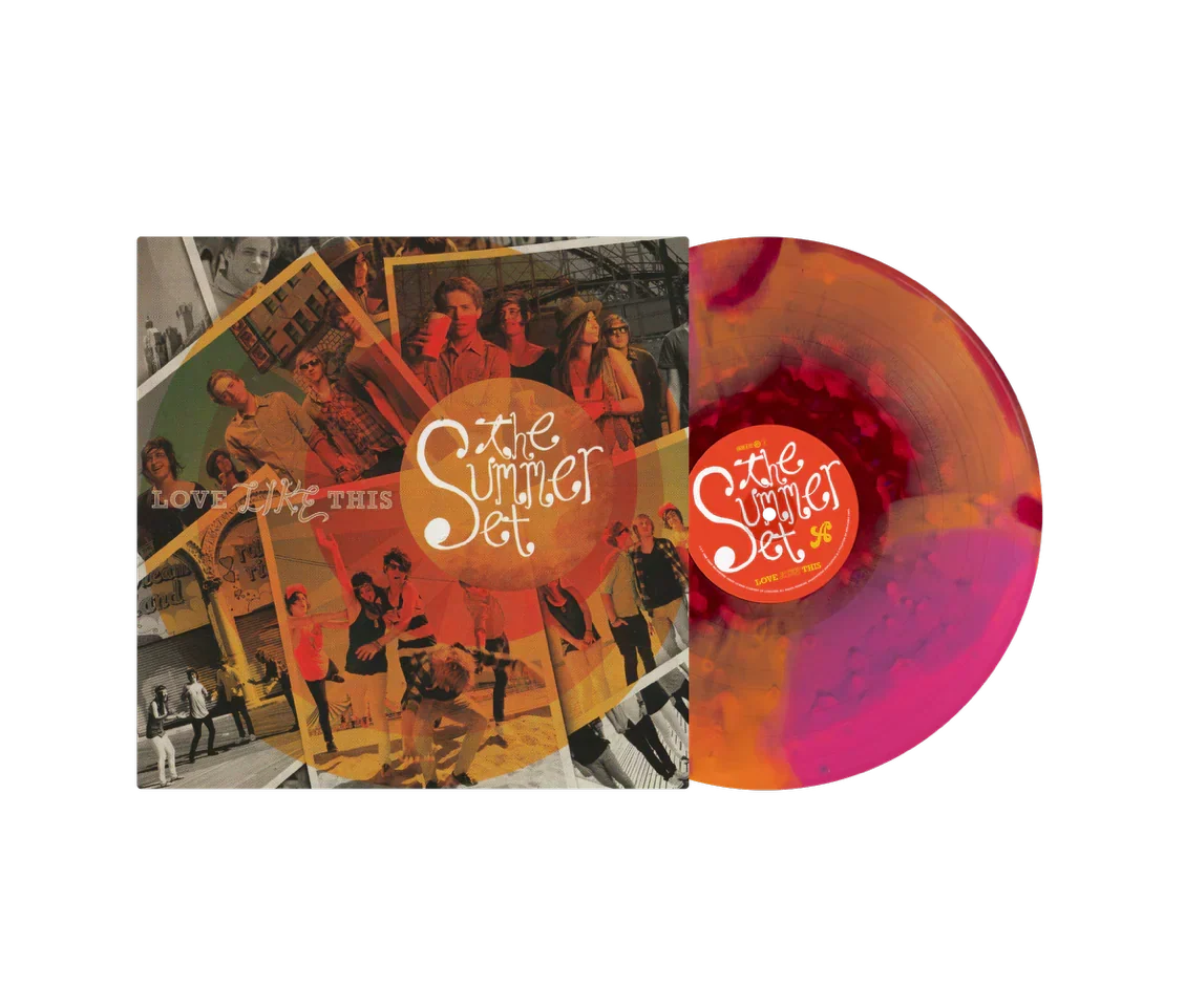 THE SUMMER SET 'LOVE LIKE THIS' LP (Red/Pink/Orange Smash Vinyl)