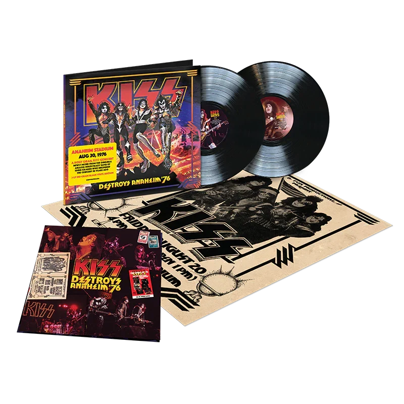 KISS 'KISS DESTROYS ANAHEIM '76' 2LP