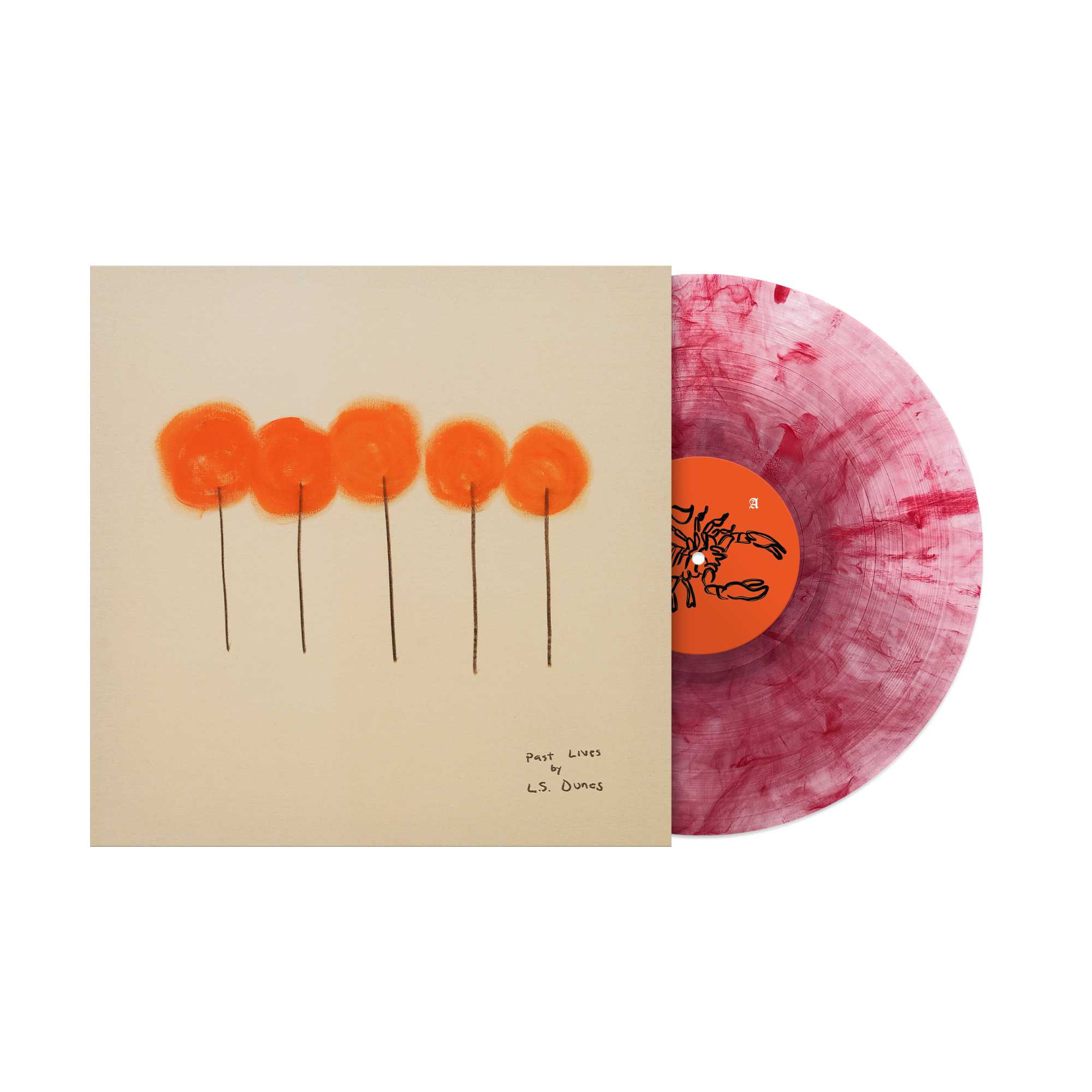 L.S. DUNES 'PAST LIVES' (Bloodshot Translucent Vinyl)