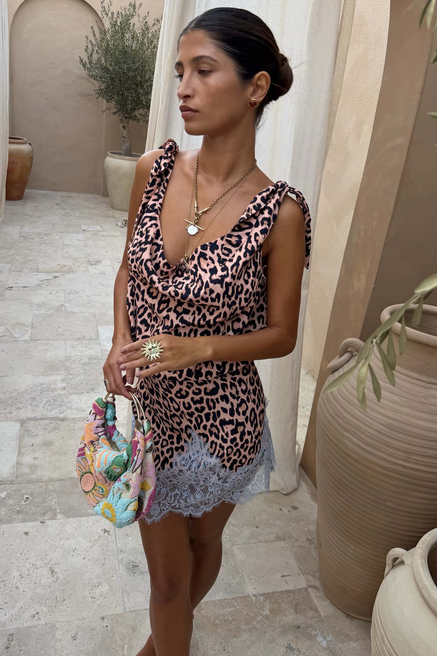 Leopard Leila Mini Dress