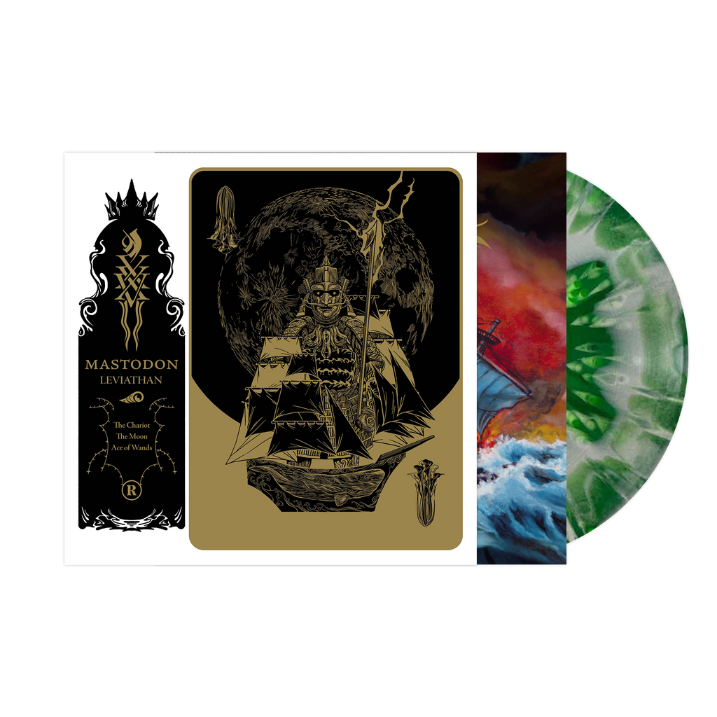 MASTODON ‘LEVIATHAN’ LP w/ SIGNED 12"x12" PAUL ROMANO PRINT & COLLECTORS EDITION MAGAZINE