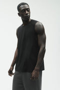ALO Vapor Muscle Tank - Black