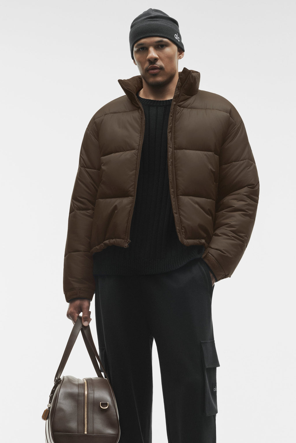 Cold Front Puffer Jacket - Espresso