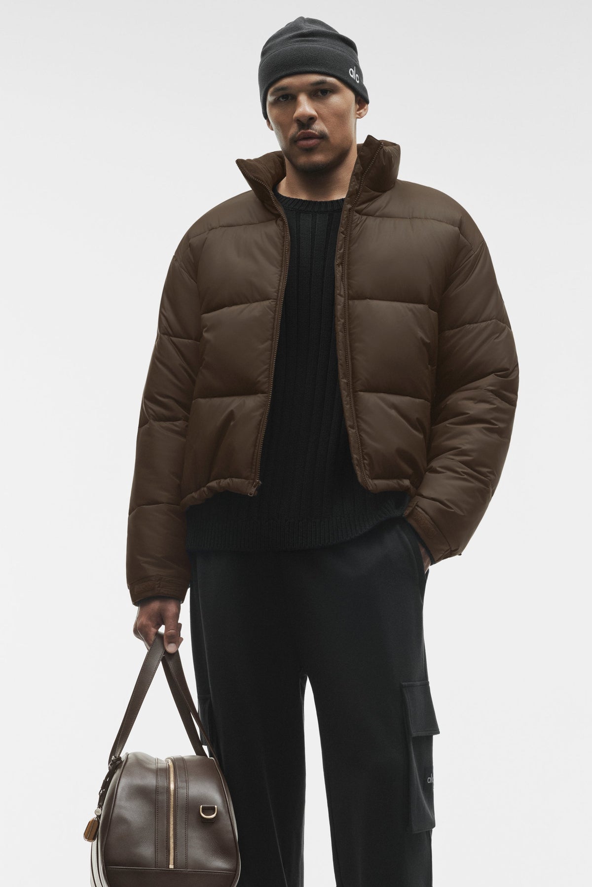 Cold Front Puffer Jacket - Espresso