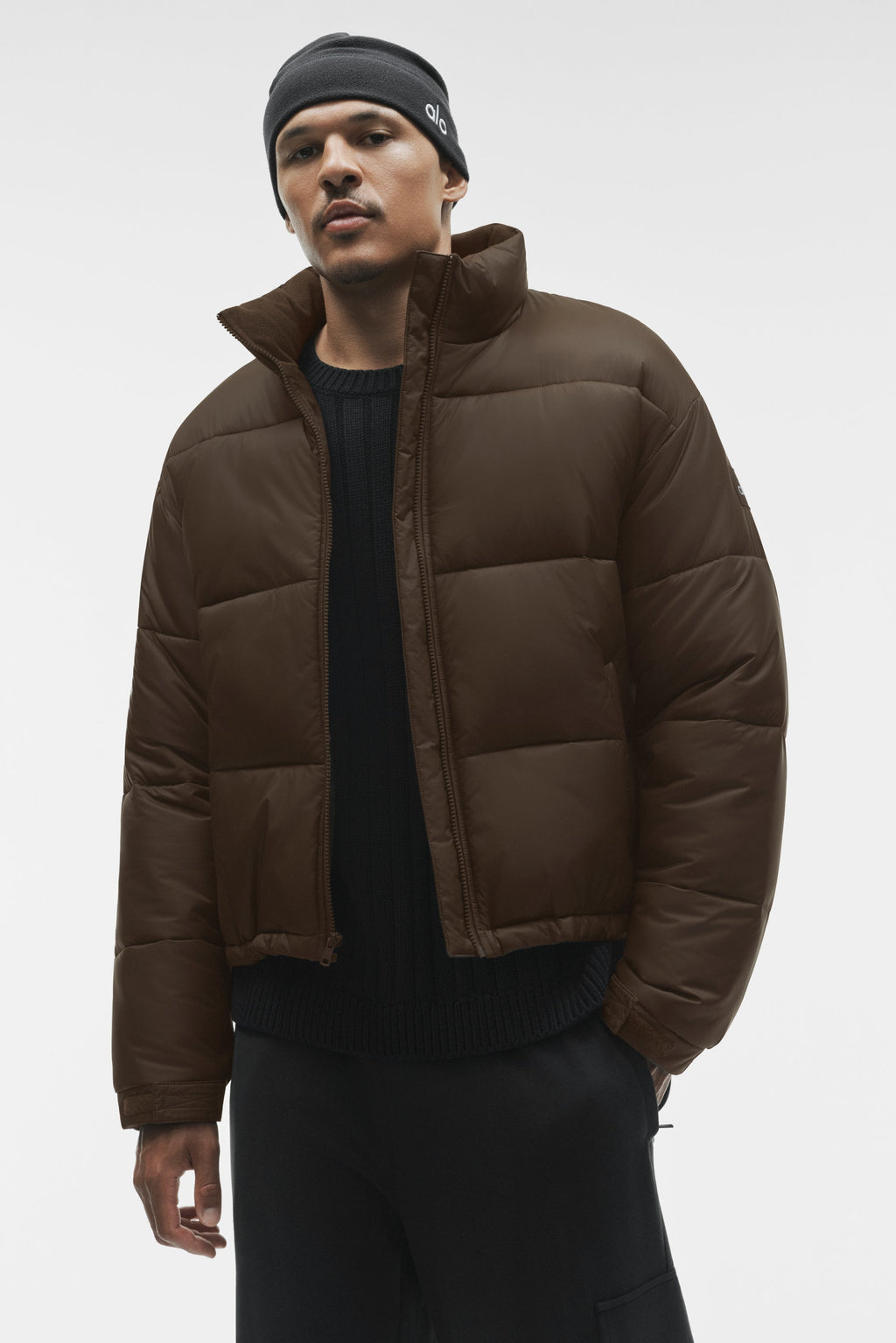Cold Front Puffer Jacket - Espresso