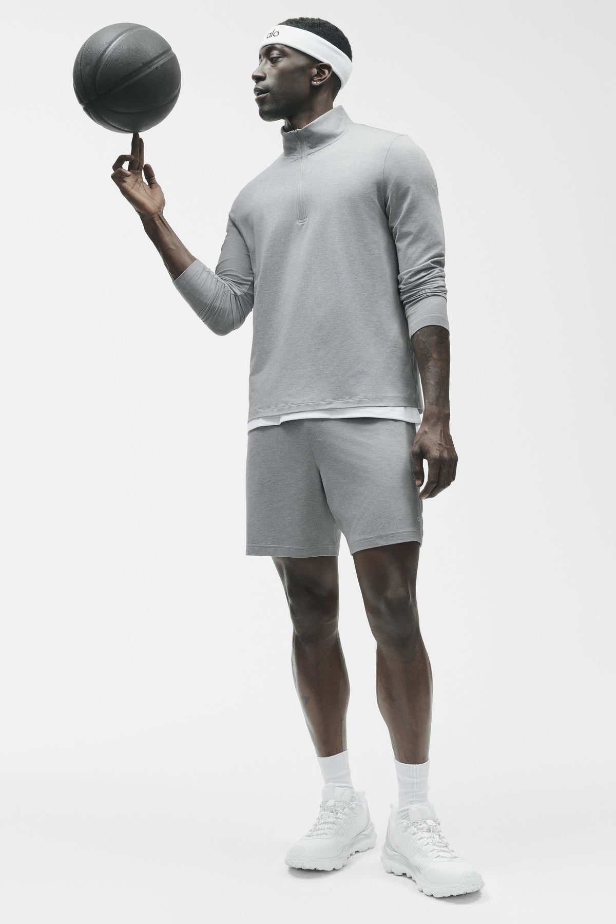 7" Conquer React Performance Short - Vintage Athletic Heather