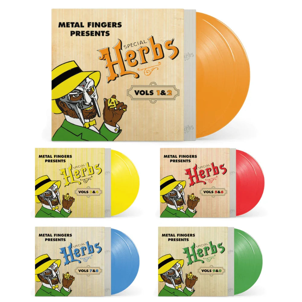 MF DOOM - Metal Fingers Presents: Special Herbs Vol. 3 & 4 (Colour Reissue) (Vinyl)
