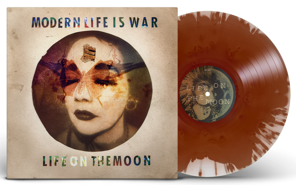 MODERN LIFE IS WAR ‘LIFE ON THE MOON’ LP (Limited Edition – Only 100 made, Cloudy Earth Vinyl)