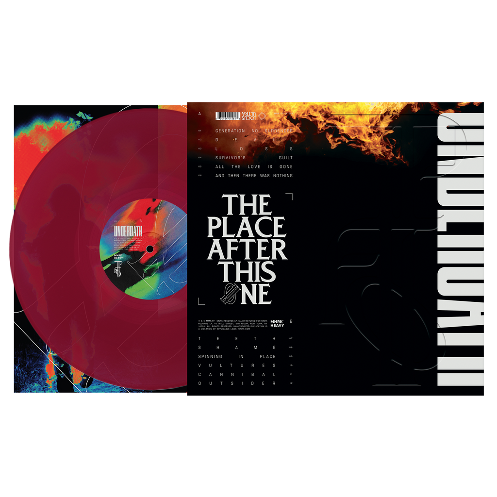 UNDEROATH 'THE PLACE AFTER THIS ONE' LP (Ruby Vinyl)