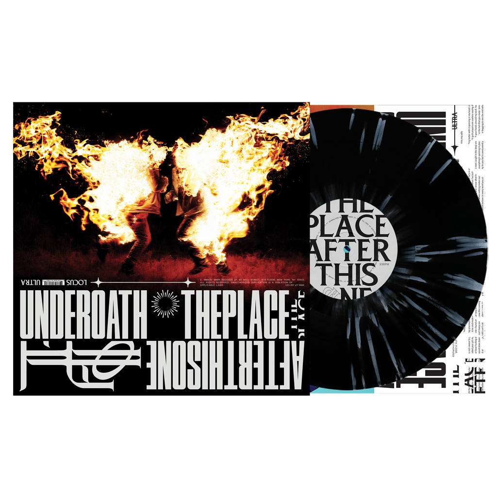 UNDEROATH 'THE PLACE AFTER THIS ONE' LP (Black/White Splatter Vinyl)