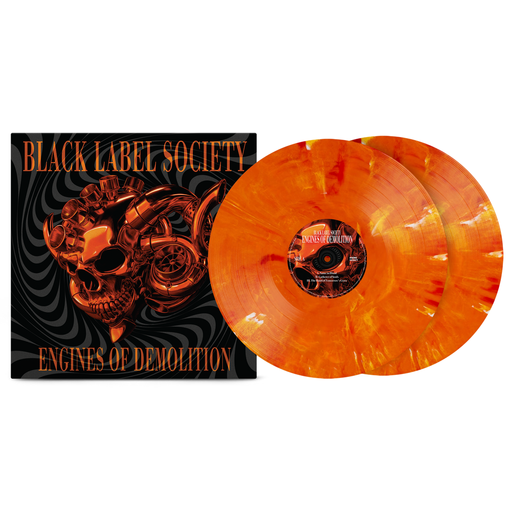 BLACK LABEL SOCIETY 'ENGINES OF DEMOLITION' LP (Blood Orange Vinyl)