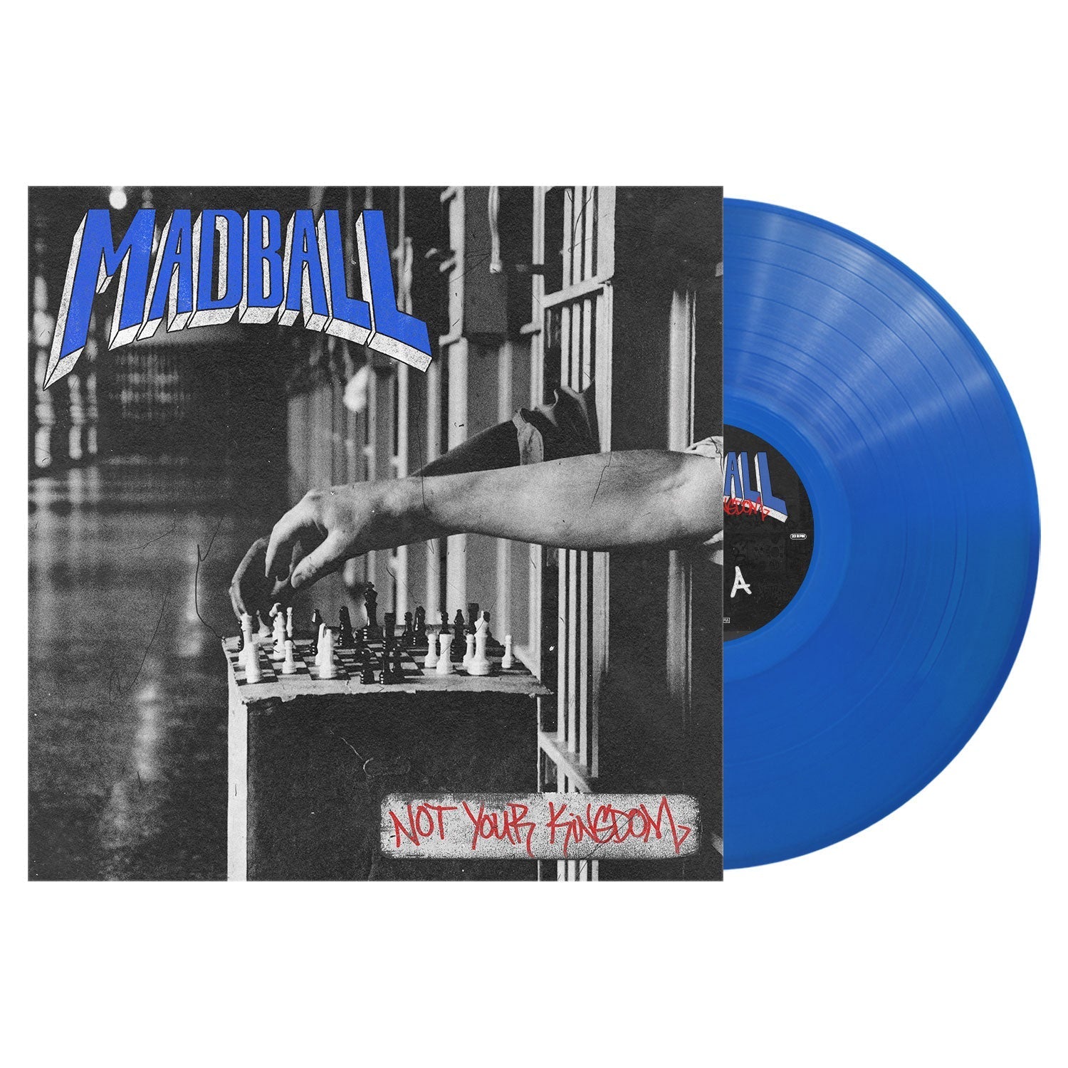 MADBALL ‘NOT YOUR KINGDOM’ LP (Transparent Blue Vinyl)