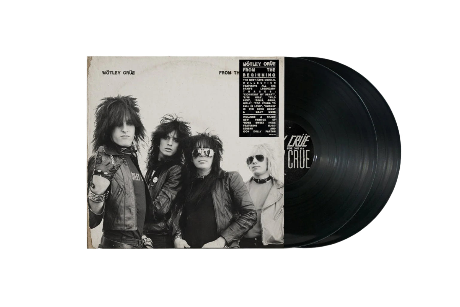 MOTLEY CRUE 'FROM THE BEGINNING' 2LP