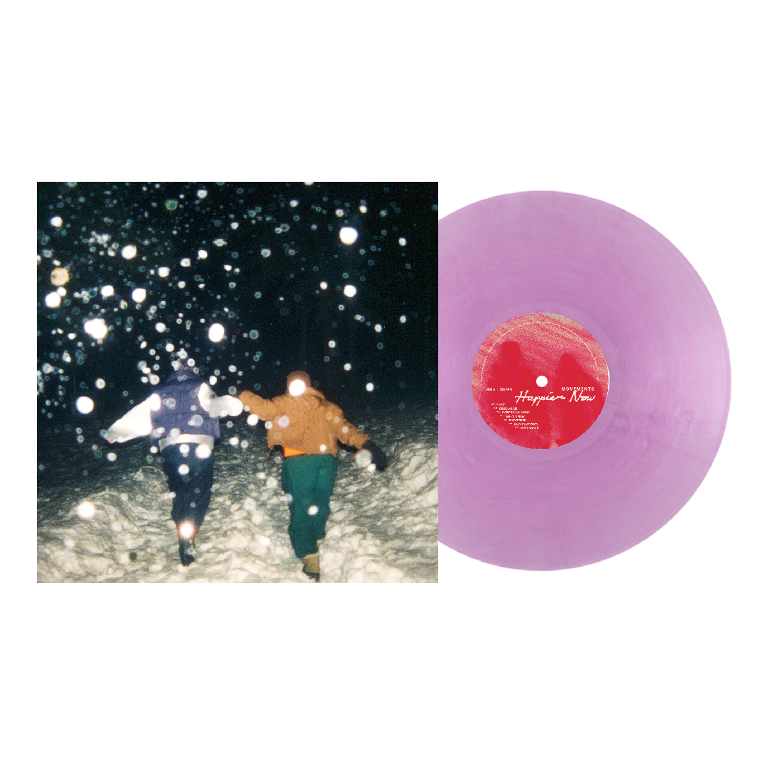 MOVEMENTS ‘HAPPIER NOW’ LP (Transparent Violet Vinyl)