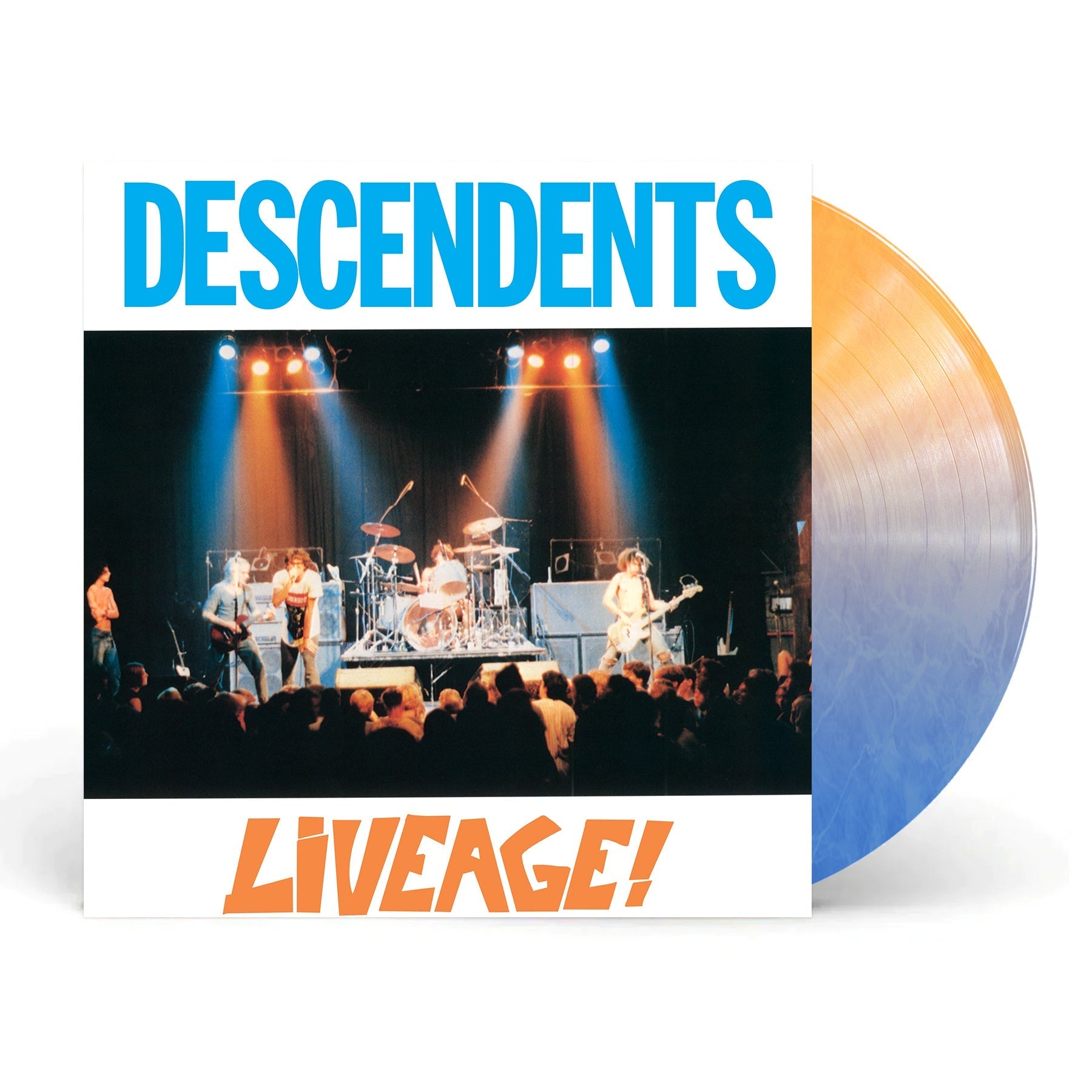 DESCENDENTS ‘LIVEAGE’ LP (Exclusive – Limited to 300, Orange & Blue Vinyl)