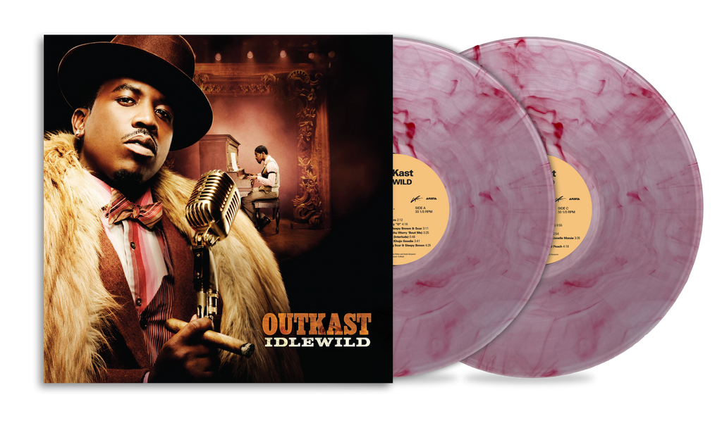 OUTKAST 'IDLEWILD' 2LP (Marbled Pink Vinyl)