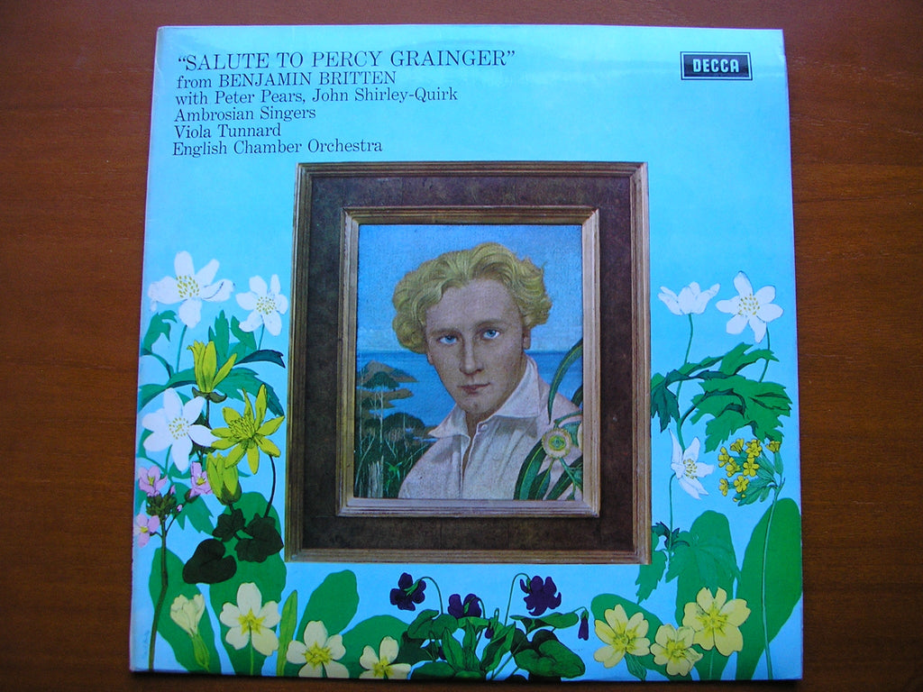 SXL 6410 SALUTE TO PERCY GRAINGER      PEARS / SHIRLEY-QUIRK / BRITTEN / TUNNARD      ED3