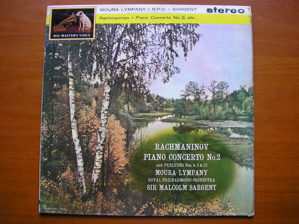RACHMANINOV: PIANO CONCERTO No. 2     LYMPANY / ROYAL PHILHARMONIC / SARGENT    CSD 1388