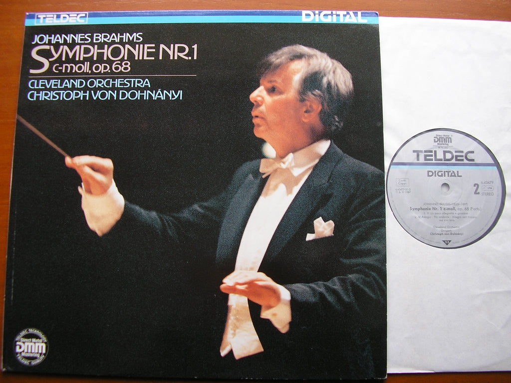 BRAHMS: SYMPHONY No. 1    VON DOHNANYI / CLEVELAND ORCHESTRA   6.43479