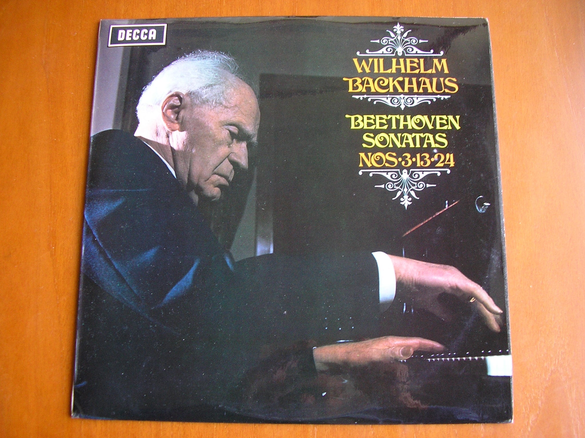 SXL 6416 BEETHOVEN:PIANO SONATAS Nos. 3 / 13 / 24      WILHELM BACKHAUS      ED3