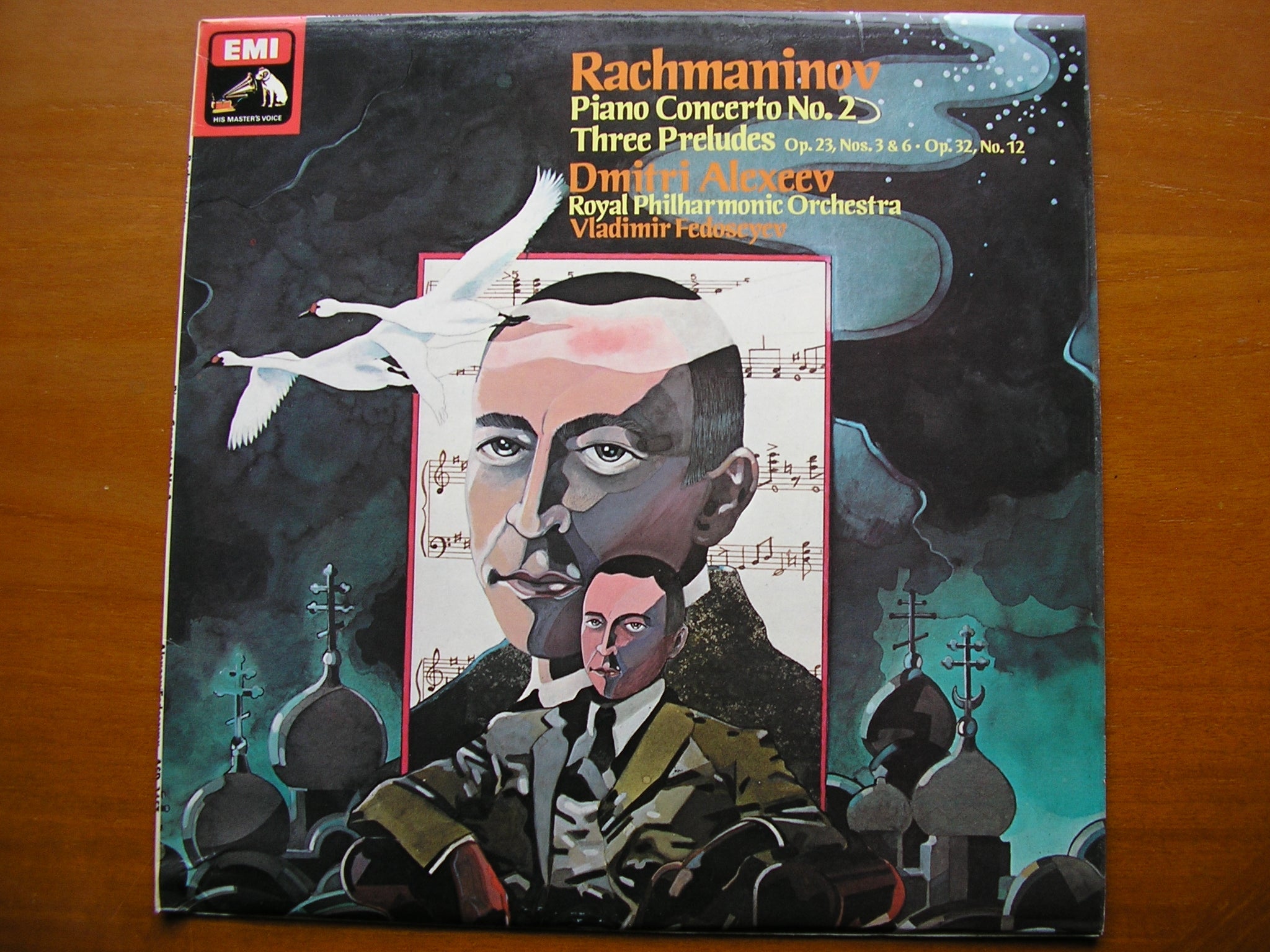 RACHMANINOV: PIANO CONCERTO No. 2      ALEXEEV / ROYAL PHILHARMONIC / FEDOSEYEV     ASD 3457