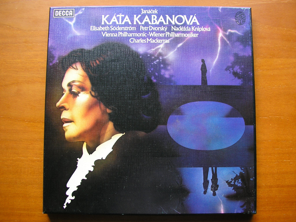 JANACEK: KATYA KABANOVA     SODERSTROM / DORSKY / VIENNA PHILHARMONIC / MACKERRAS     2LP      D51D2