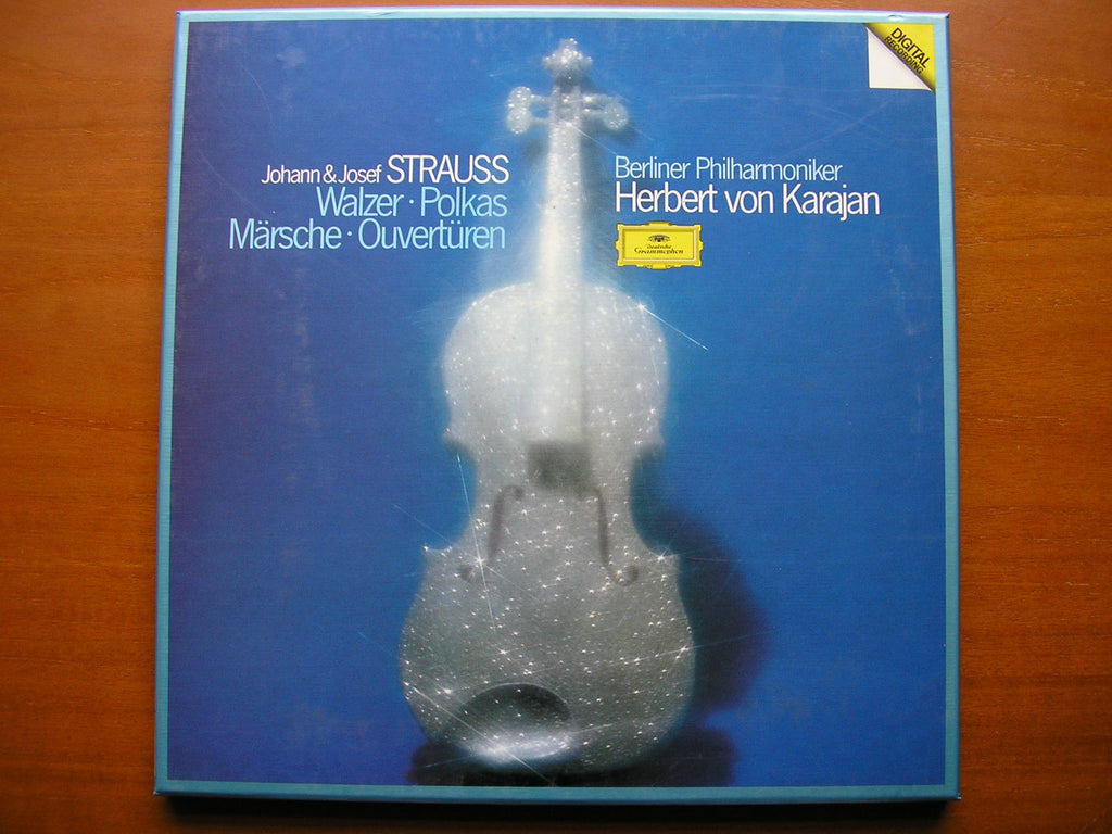 KARAJAN CONDUCTS MUSIC OF THE STRAUSS FAMILY      KARAJAN / BERLIN PHILHARMONIC    3LP     2741 003