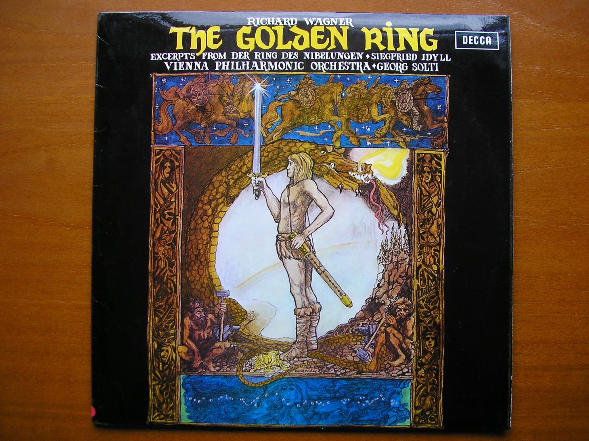 SXL 6421 WAGNER: THE GOLDEN RING     SOLOISTS / VIENNA PHILHARMONIC / SOLTI    ED3