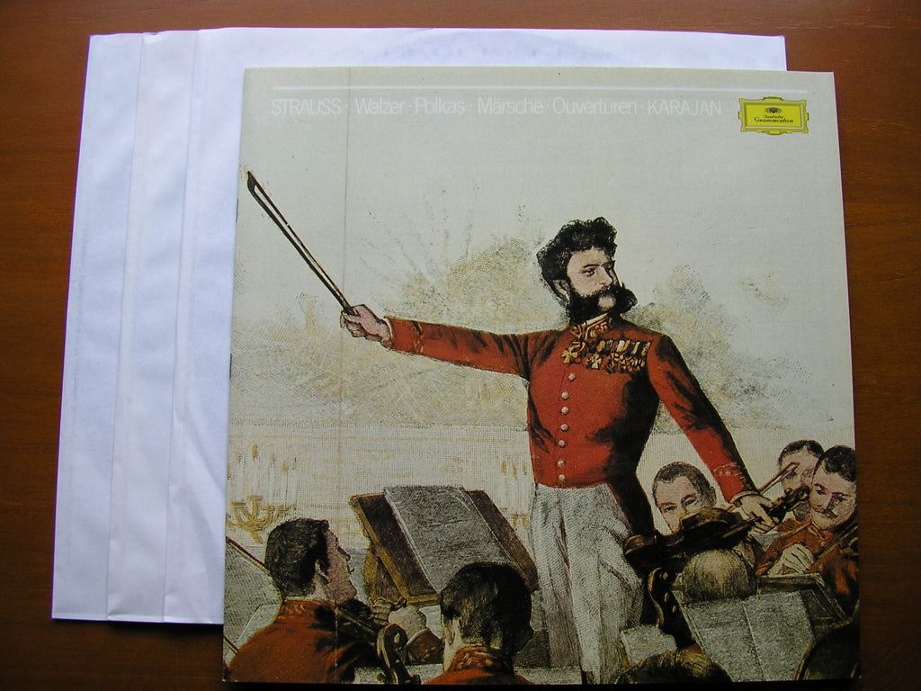 KARAJAN CONDUCTS MUSIC OF THE STRAUSS FAMILY      KARAJAN / BERLIN PHILHARMONIC    3LP     2741 003