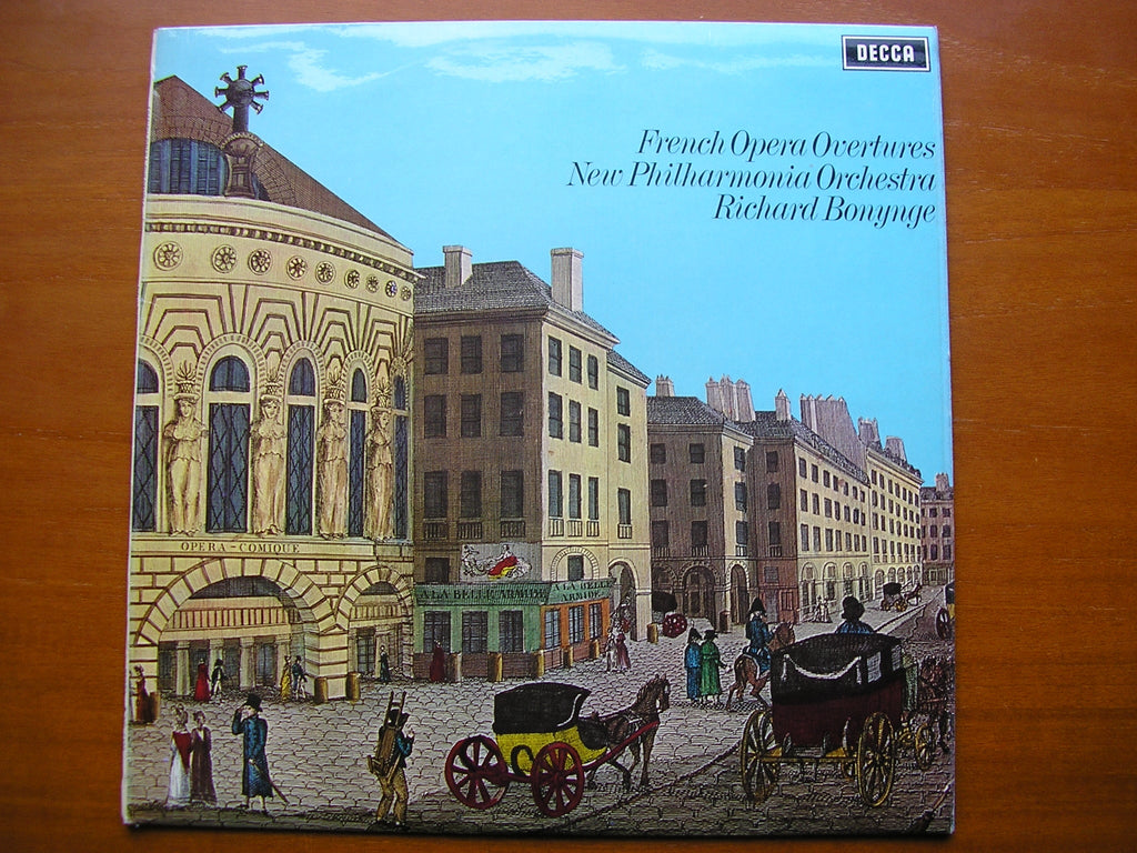 SXL 6422 FRENCH OVERTURES: ADAM / AUBER / LECOCQ / THOMAS / PLANQUETTE / BOIELDIEU / NPO / BONYNGE   ED3