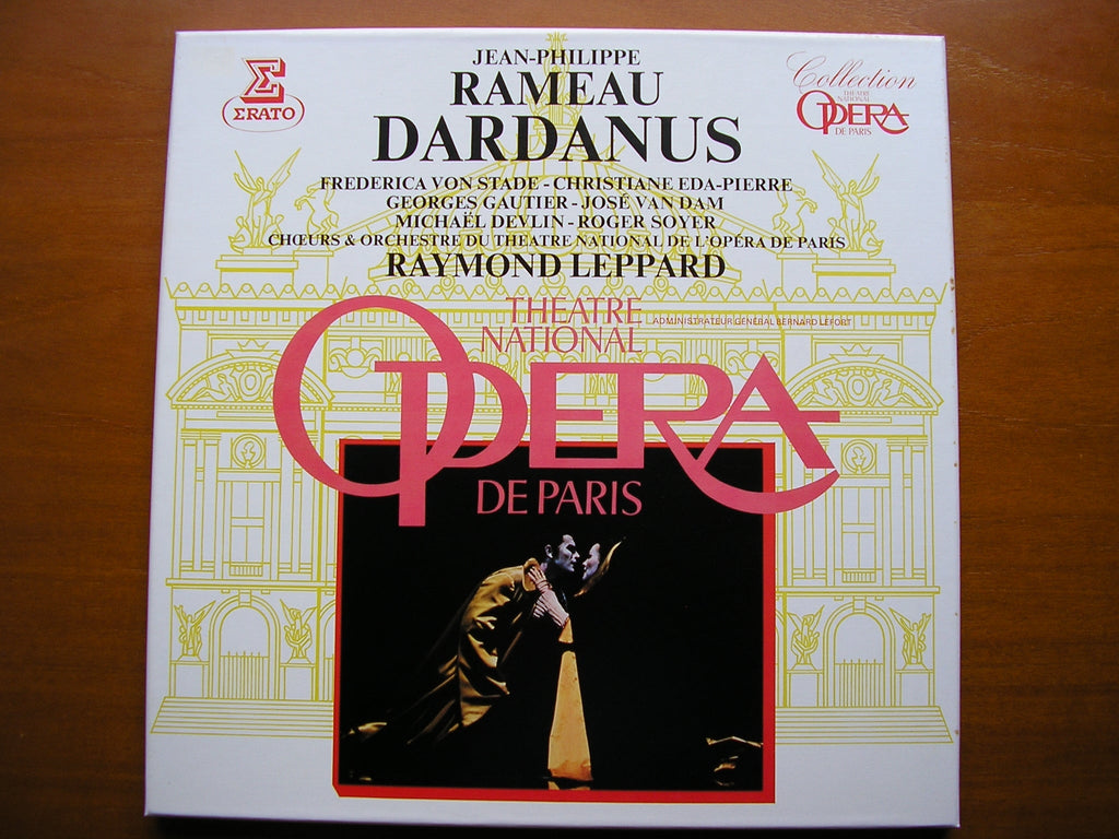 RAMEAU: DARDANUS  (1739)     SOLOISTS / PARIS OPERA / LEPPARD    2LP    STU 71416