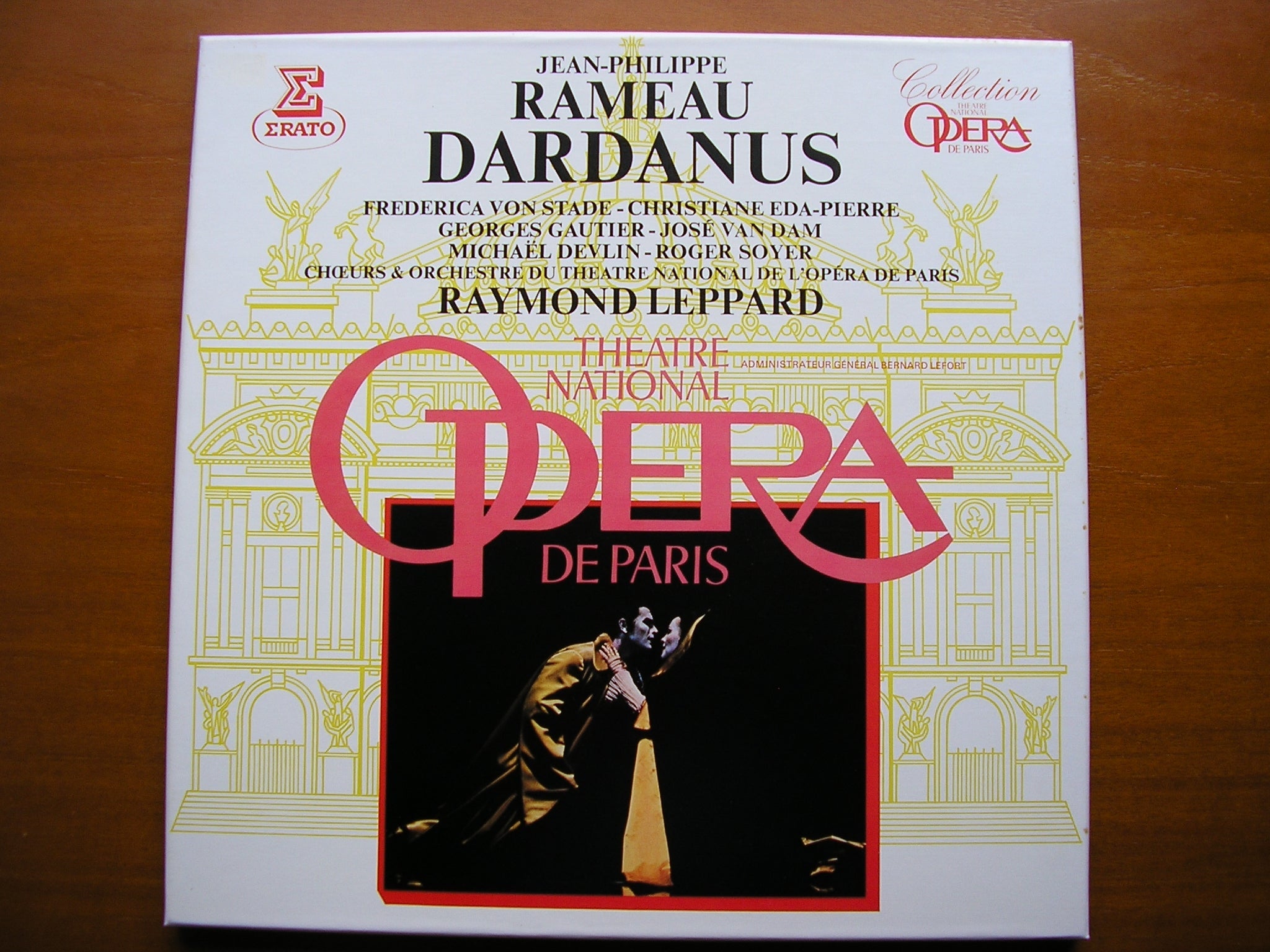 RAMEAU: DARDANUS  (1739)     SOLOISTS / PARIS OPERA / LEPPARD    2LP    STU 71416