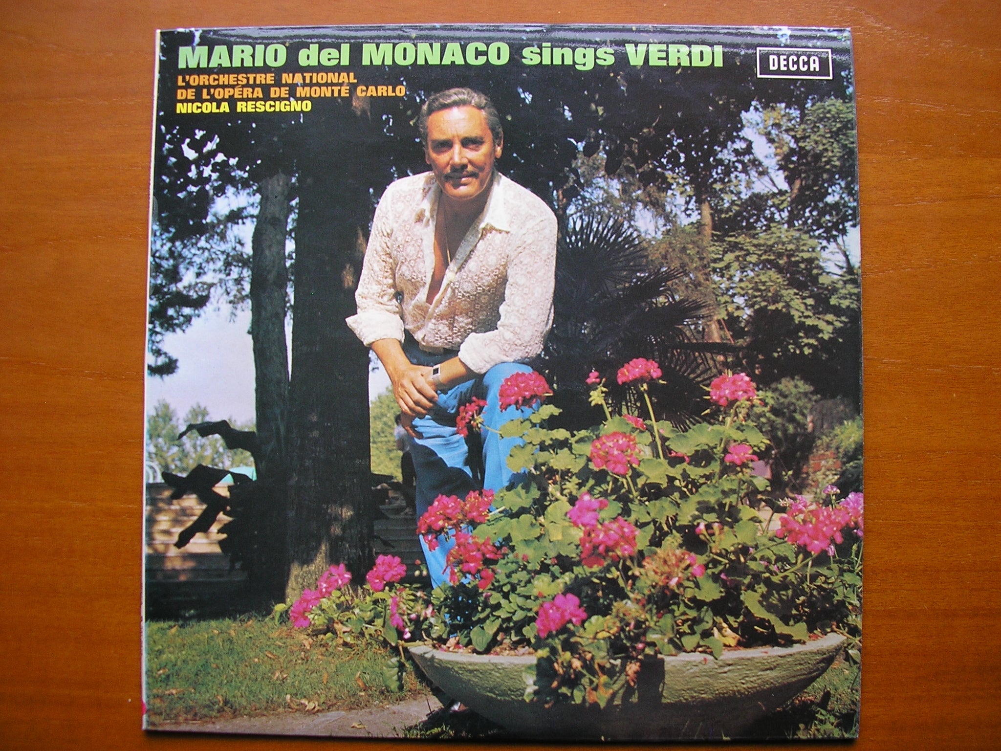 SXL 6429 MARIO DEL MONACO SINGS VERDI ARIAS      MONTE CARLO OPERA ORCHESTRA / RESCIGNO    ED3