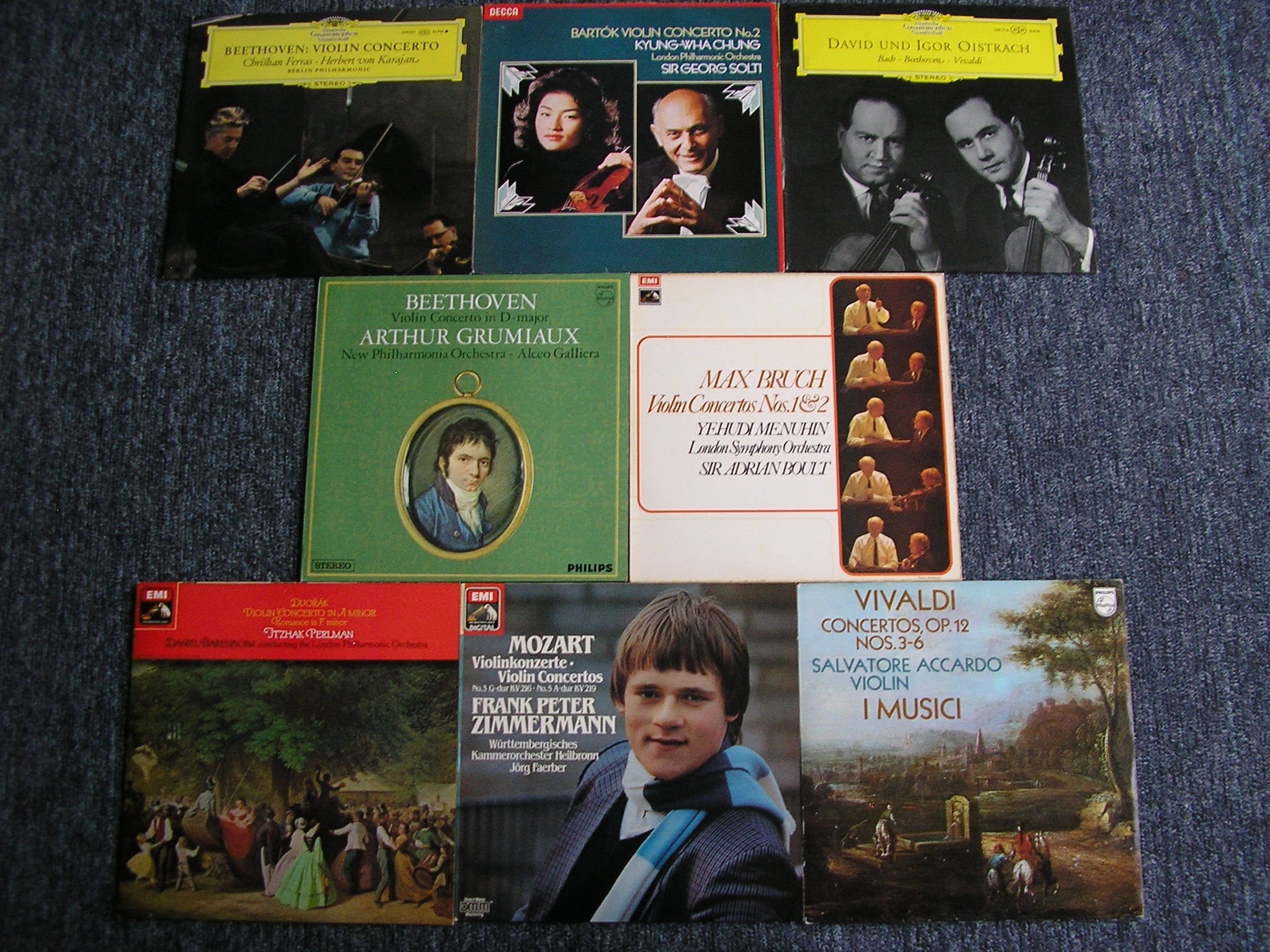 8 LP CLASSICAL COLLECTIONS  -  VIOLIN CONCERTOS  #  No.6