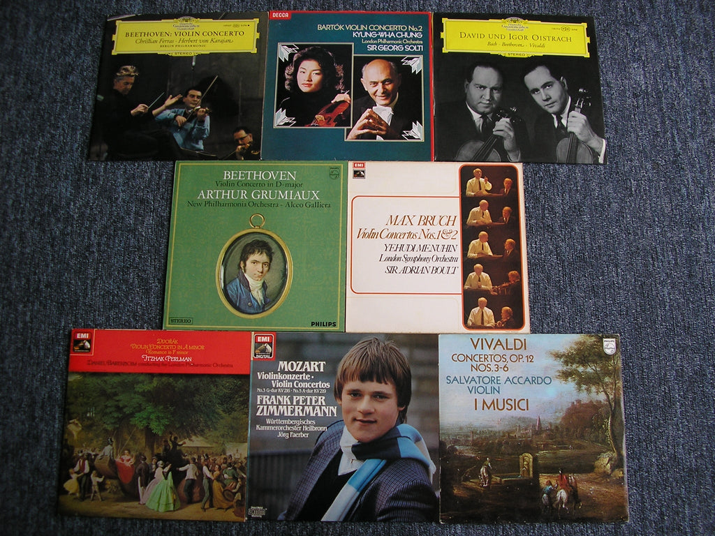8 LP CLASSICAL COLLECTIONS  -  VIOLIN CONCERTOS  #  No.6