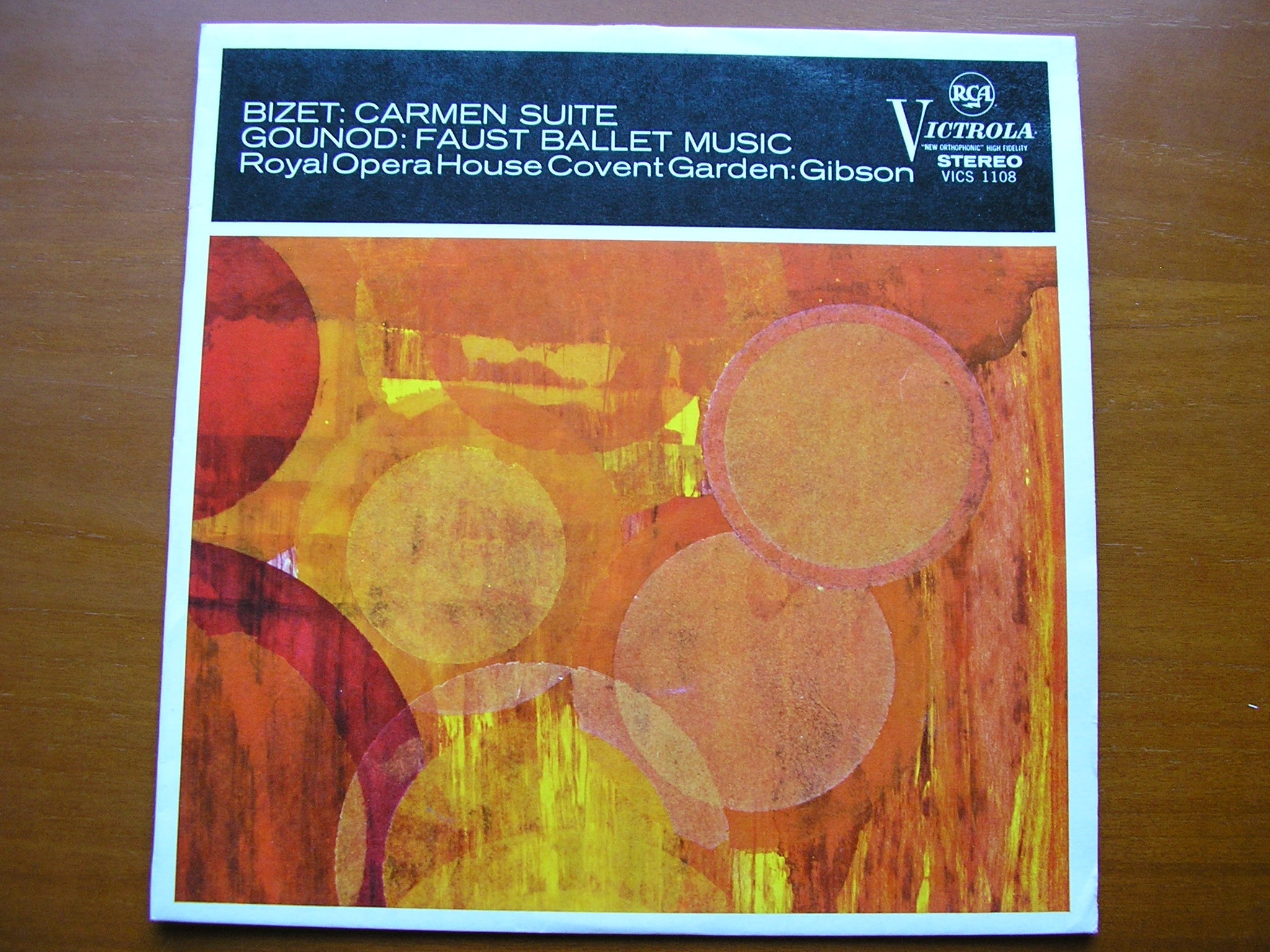 BIZET: CARMEN Suite / GOUNOD: FAUST Ballet Music      GIBSON / OROHCG      VICS 1108