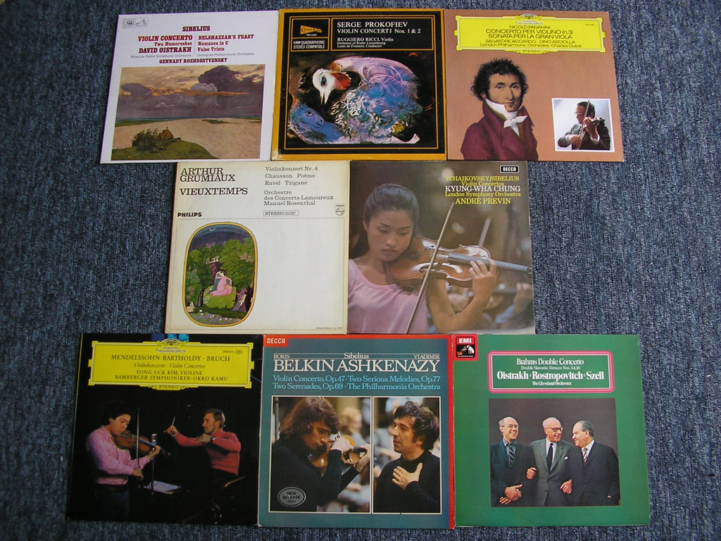 8 LP CLASSICAL COLLECTIONS  -  VIOLIN CONCERTOS  #  No. 5