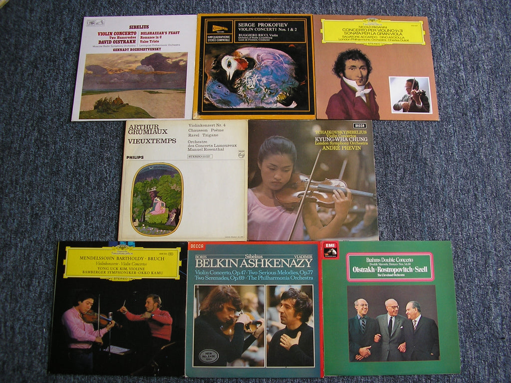 8 LP CLASSICAL COLLECTIONS  -  VIOLIN CONCERTOS  #  No. 5
