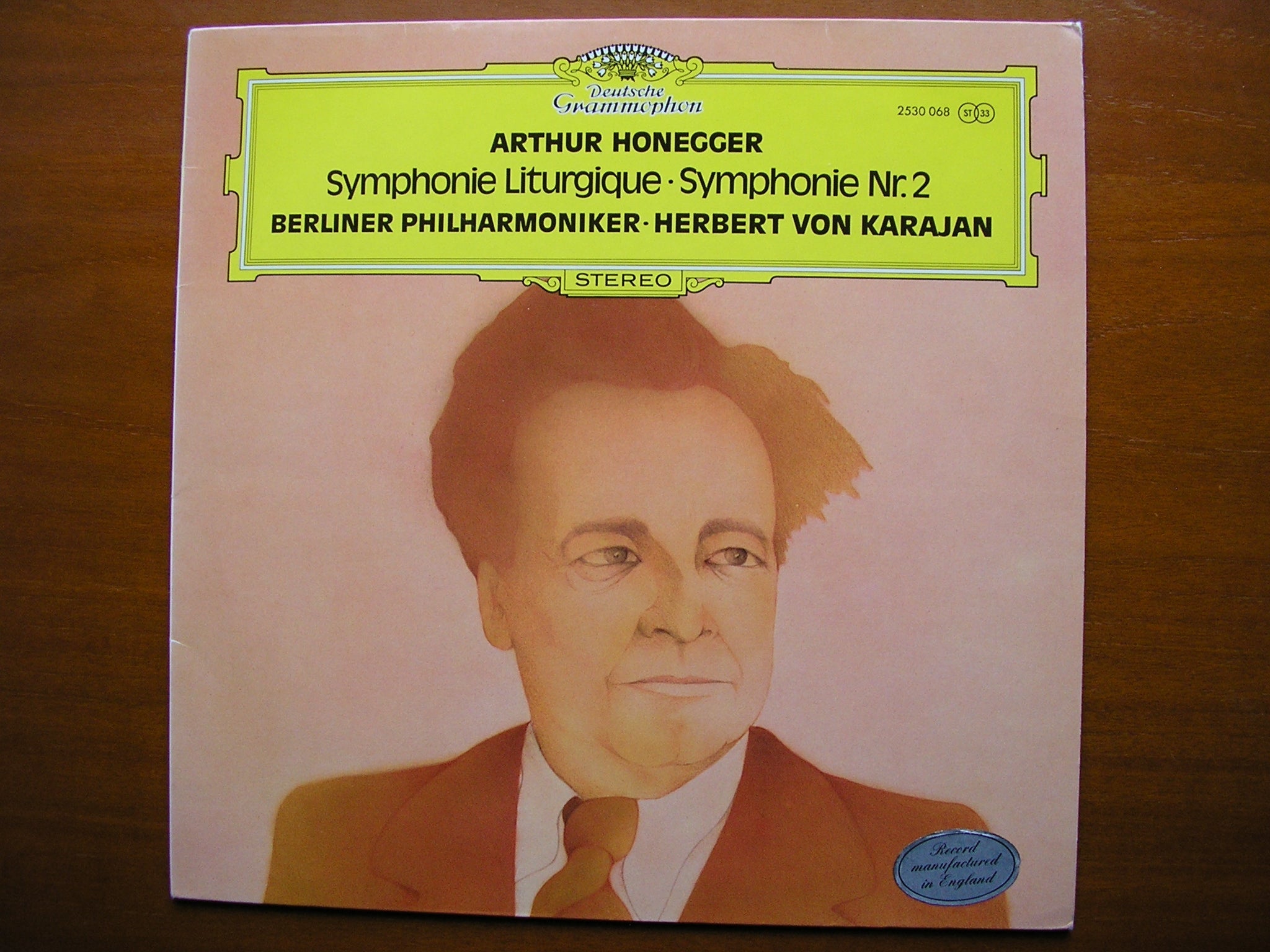 HONEGGER: SYMPHONIES Nos. 2 & 3      KARAJAN / BERLIN PHILHARMONIC    2530 068