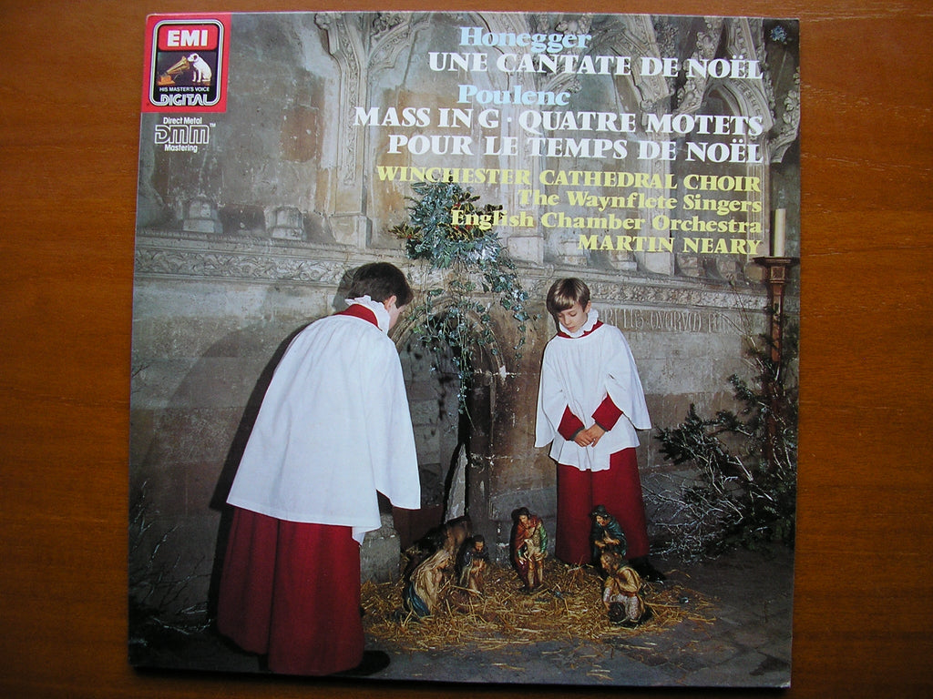 HONEGGER: A CHRISTMAS CANTATA / POULENC: FOUR MOTETS FOR CHRISTMAS     ENGLISH CHAMBER ORCHESTRA / NEARY     EL 7 49559